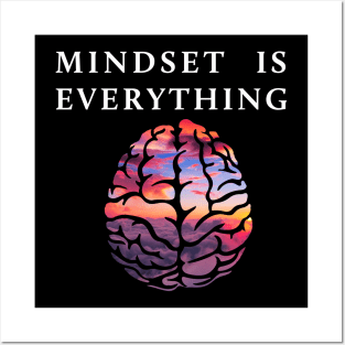 mindset is everything Posters and Art